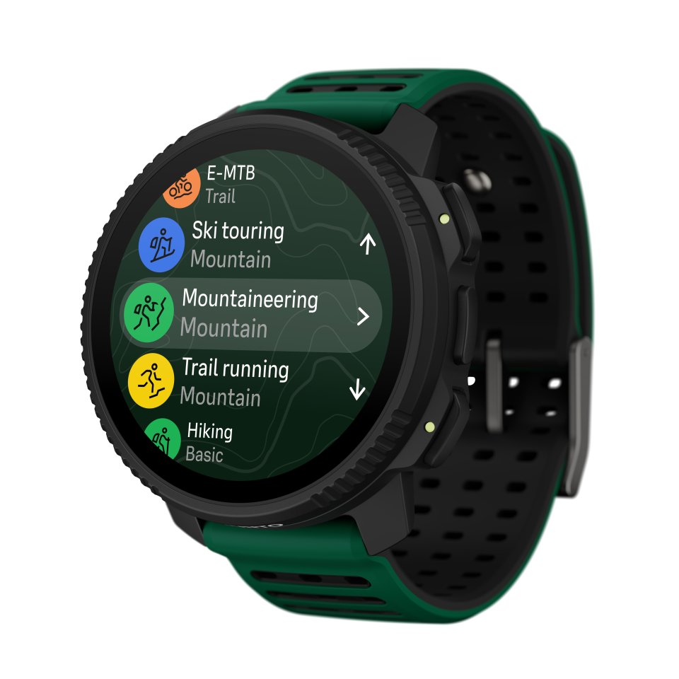 Suunto Vertical 2 urheilukello, Pine Green