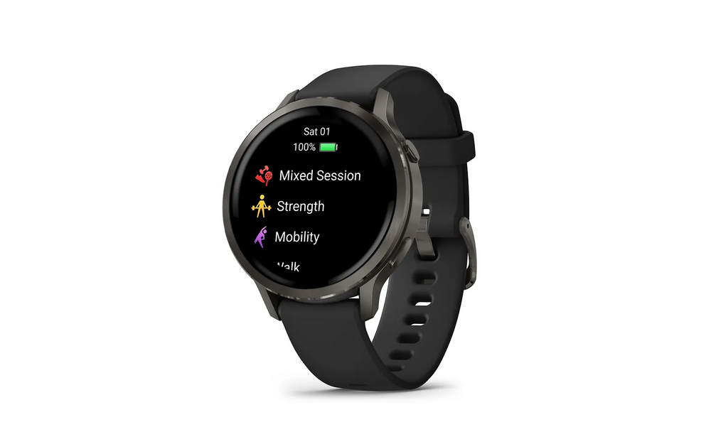 Garmin Venu 4 smartklocka, 41 mm, svart
