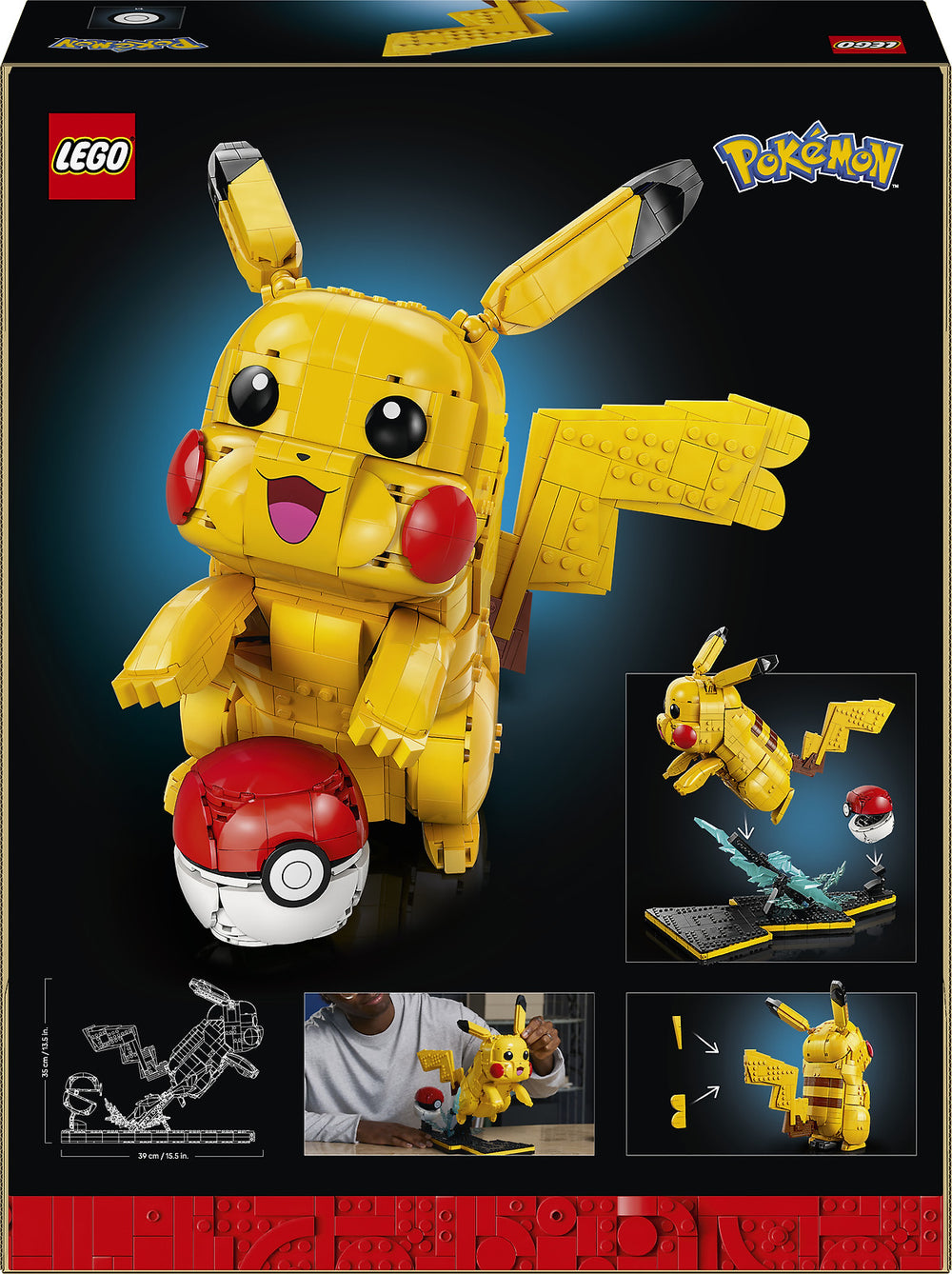 LEGO Pokémon 72152 - Pikachu ja Poképallo – kuva 2