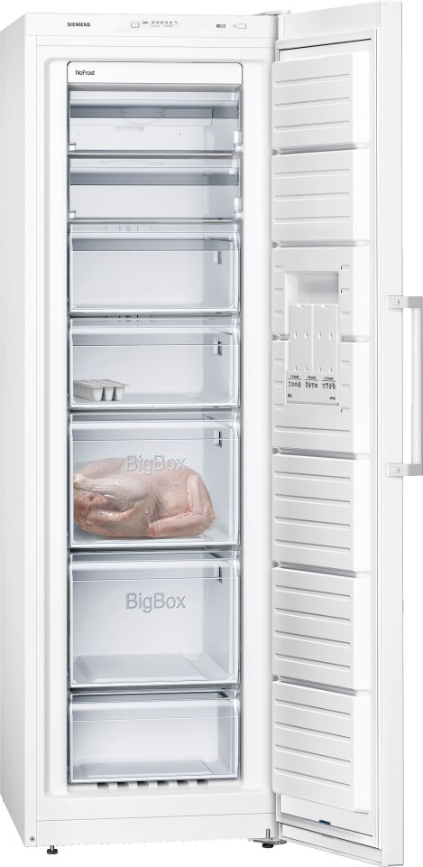 Siemens GS36NVWEV IQ300 kaappipakastin, valkoinen