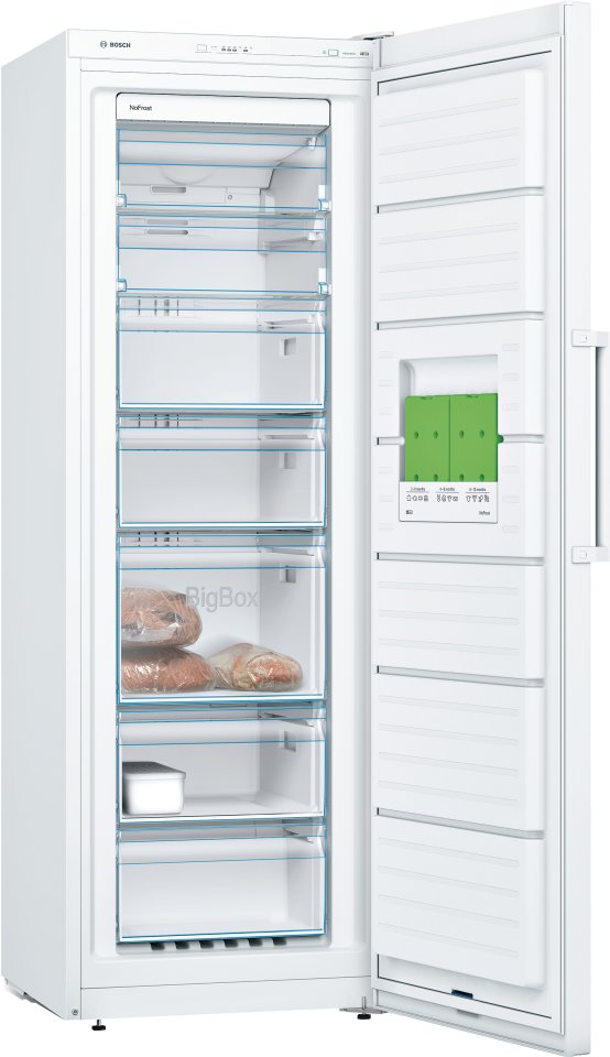 Bosch GSN33FWEV Serie 4 kaappipakastin, valkoinen