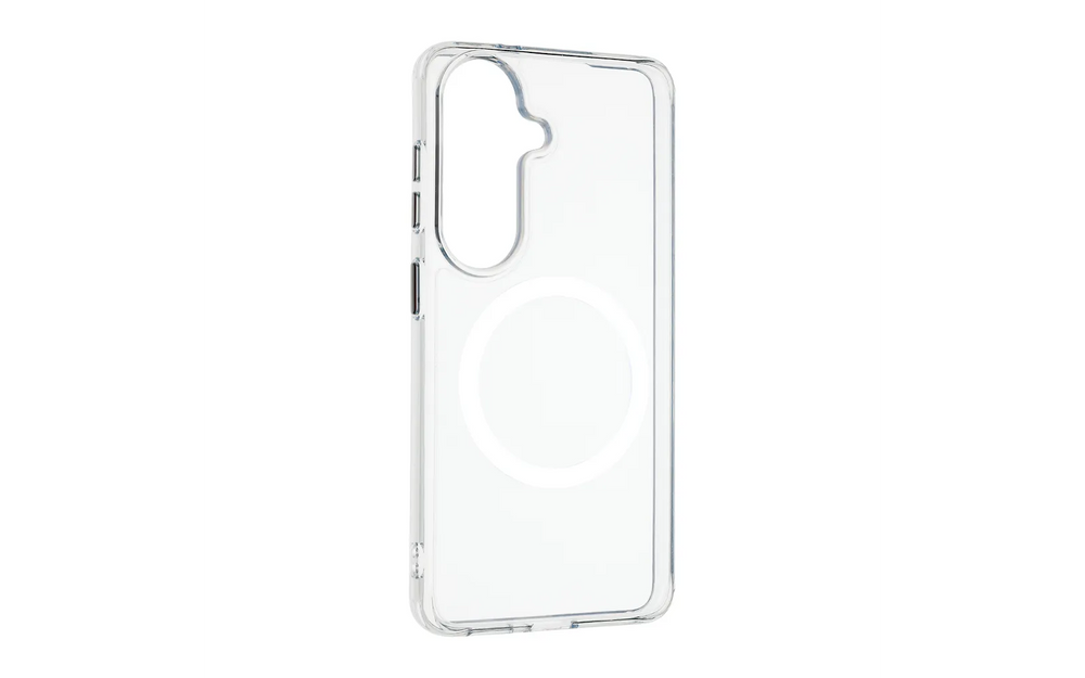 FoneKit Premium MagSafe suojakuori, Samsung Galaxy S26, läpinäkyvä
