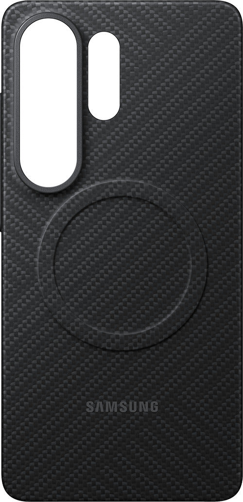 Samsung Galaxy S26 Ultra Carbon Magnet Qi2 -suojakuori, musta – kuva 2