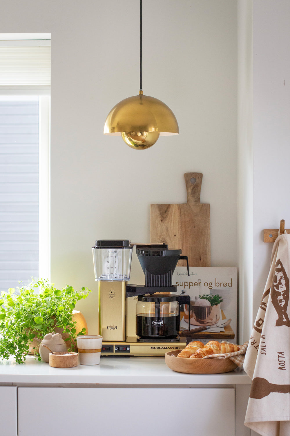 Moccamaster Optio kahvinkeitin, Gold