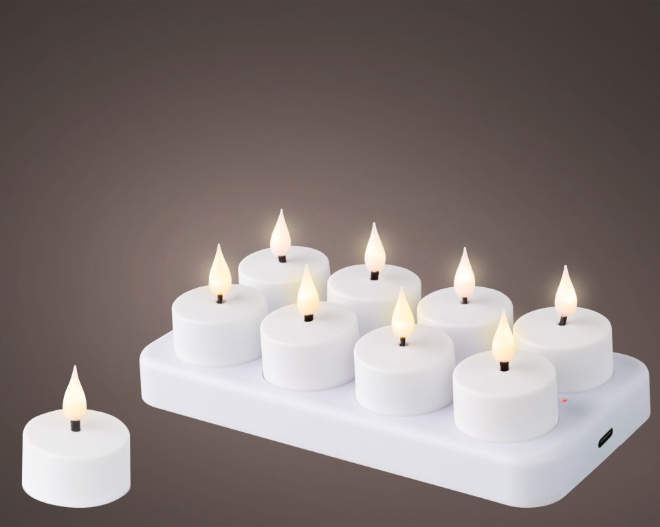 Lumineo ladattava LED-tuikkusetti