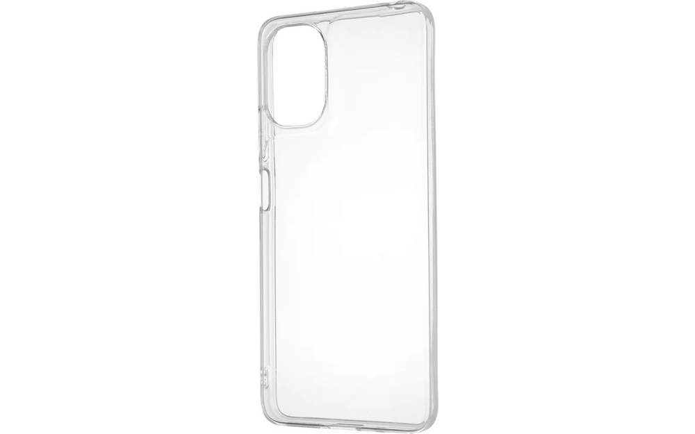 FoneKit silikonisuoja, Motorola G06, läpinäkyvä