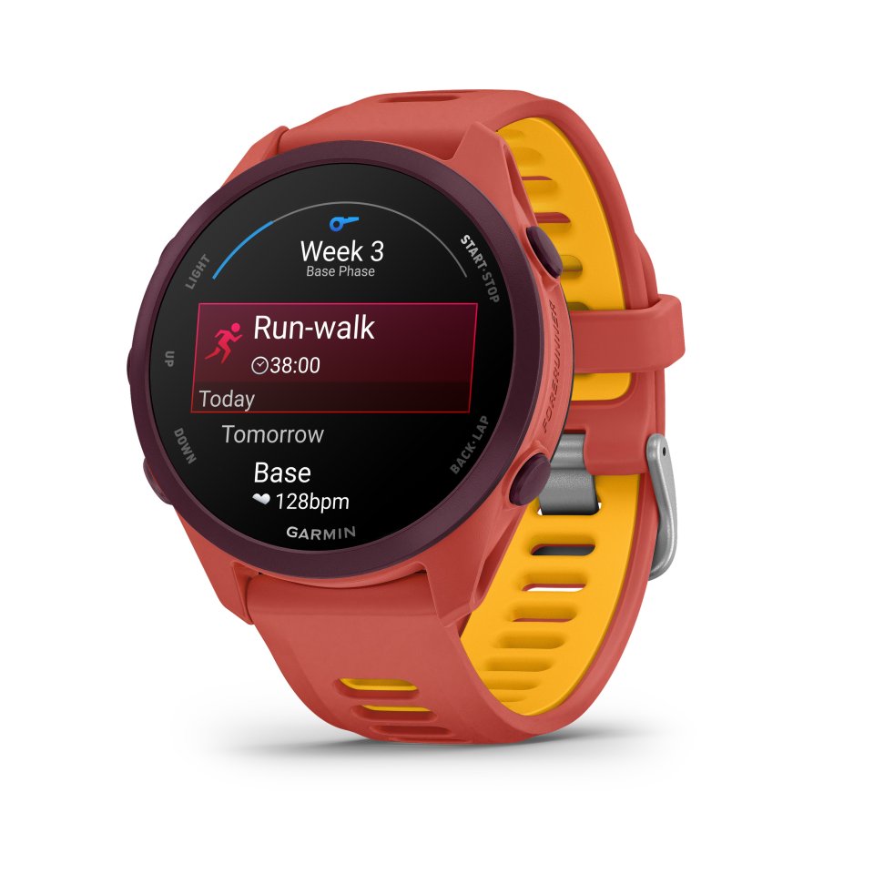 Garmin Forerunner 170 Music GPS-juoksuälykello, punainen
