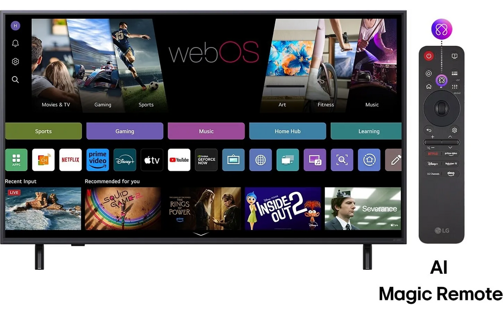 LG 50" QNED 82 – 4K TV (2025)