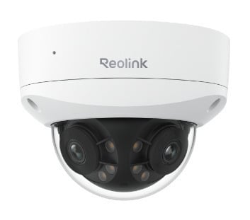 Reolink Duo 3V PoE 16MP AI Dome ulkokamera kahdella linssillä ja LED-kohdevaloilla