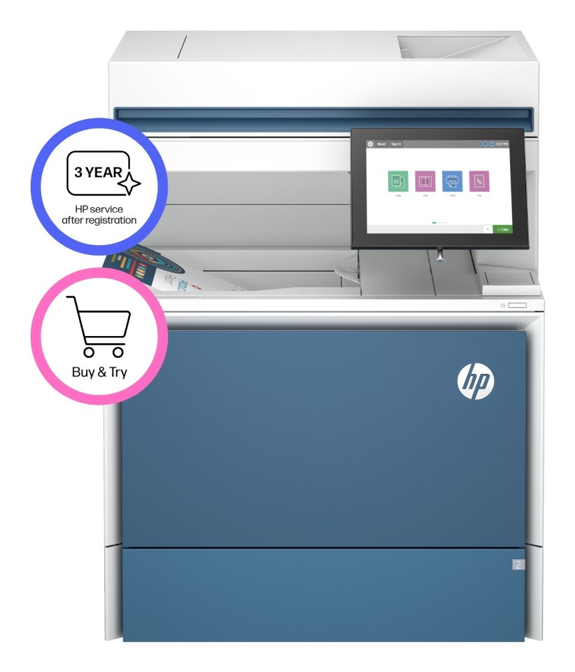 HP Clr LaserJet Ent MFP 6800dn värilasermonitoimitulostin