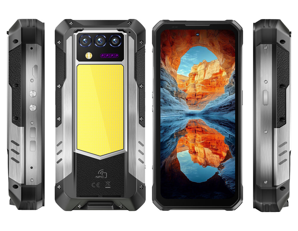 Oukitel WP100 Plus puhelin, 512/12 Gt, musta