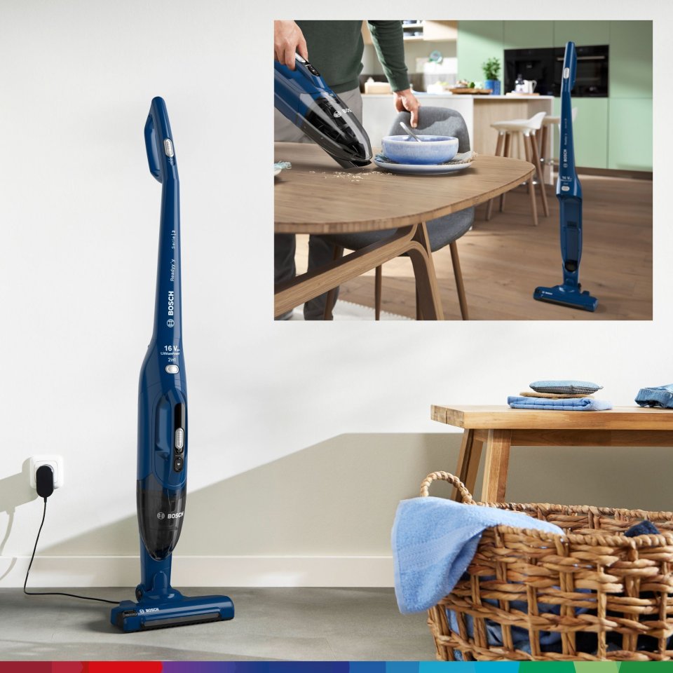 Bosch Serie 2 BCHF216SL 2in1 käsi-imuri, sininen