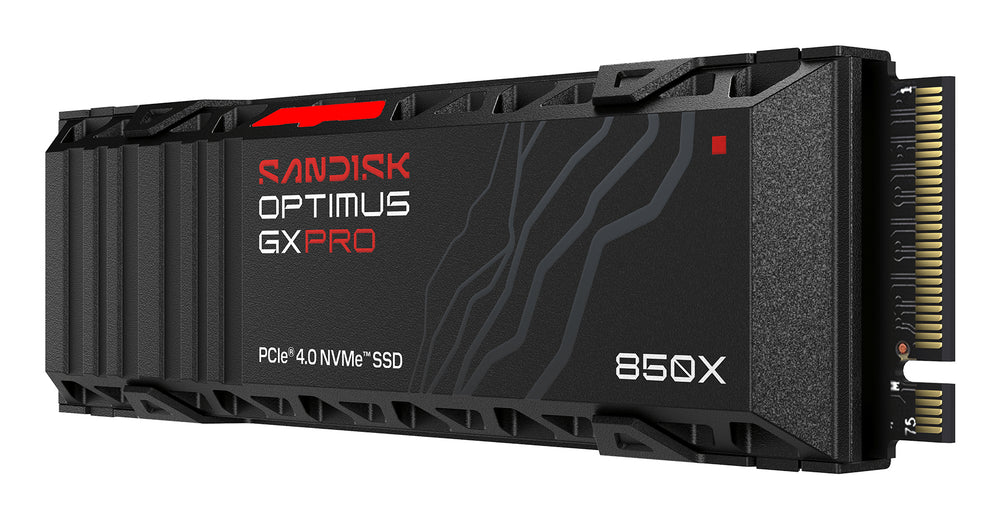 SANDISK Optimus GX PRO 850X 2 Tt NVMe SSD-levy jäähdytyselementillä – 2