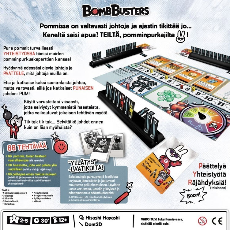 Bomb Busters lautapeli – 2