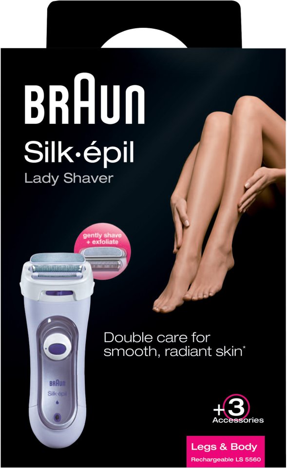 Braun Silk-épil Lady Shaver LS 5560 -ladyshave