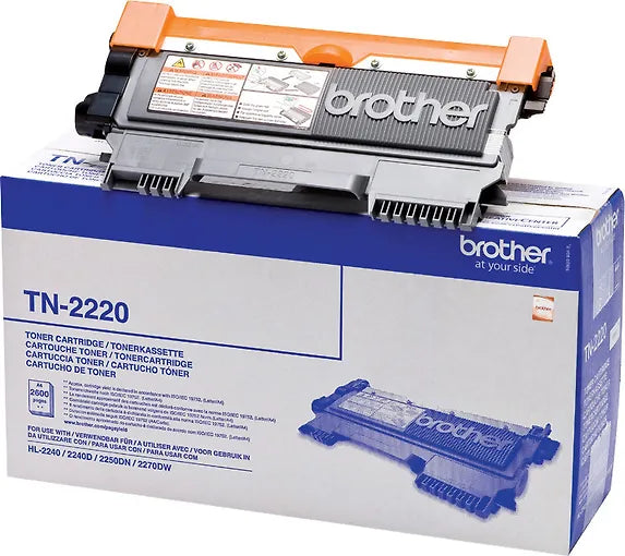 Brother TN2220 -laservärikasetti, musta - E-store.fi