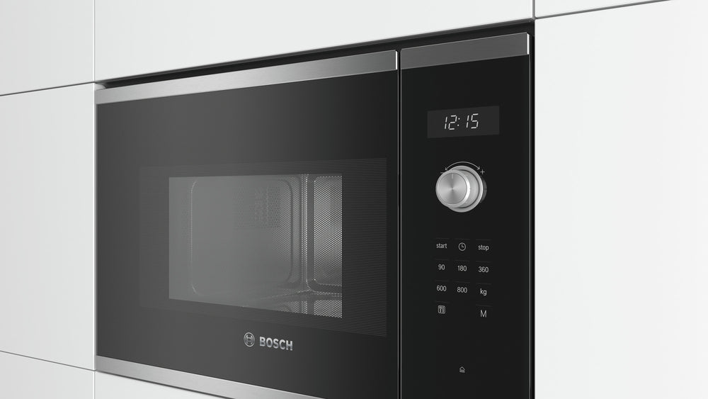 Bosch BFL524MS0 Serie 6 mikroaaltouuni, teräs – kuva 2