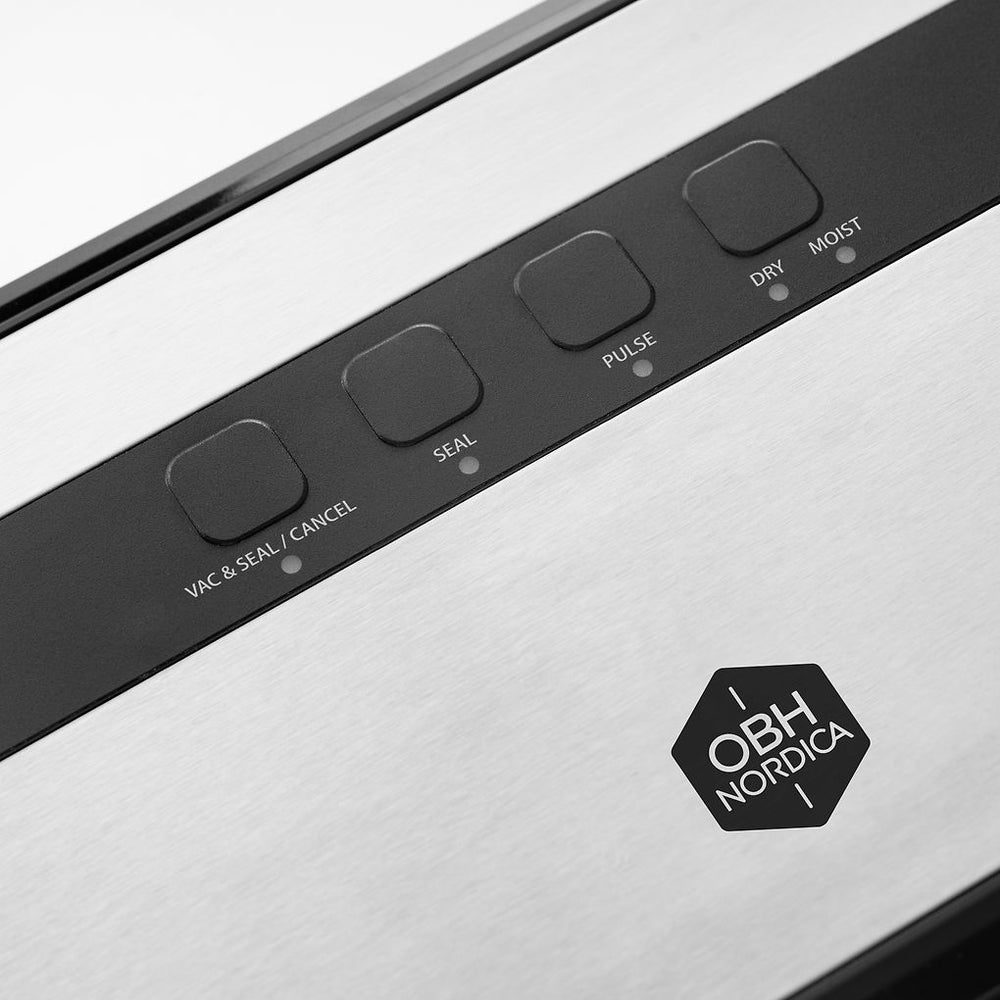 OBH Nordica Complete Seal vakuumförpackningsanordning, rostfritt stål