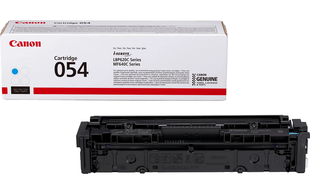 Canon 054 -laservärikasetti, syaani