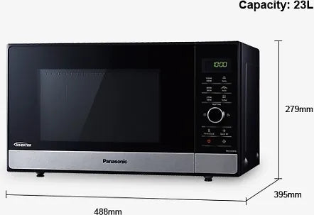 Panasonic NN-SD28HSGTG -mikroaaltouuni, teräs