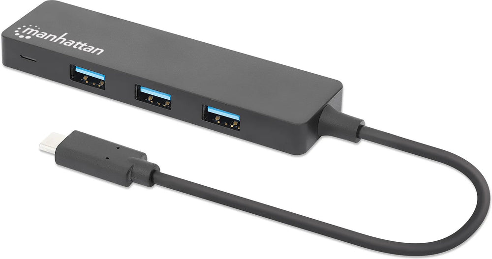Manhattan USB-C-USB-A Hub, 4 portar