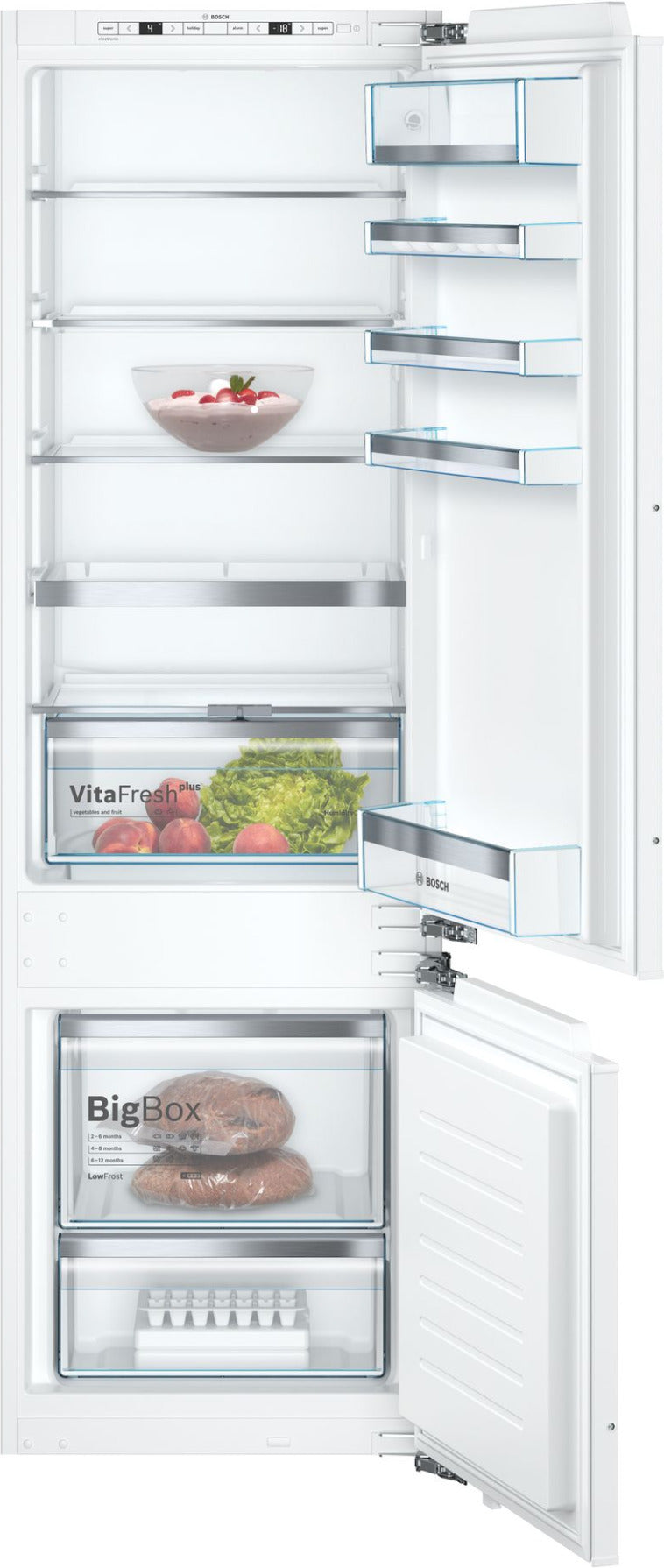 Bosch KIS87AFE0 Serie 6 integroitava jääkaappipakastin – kuva 2