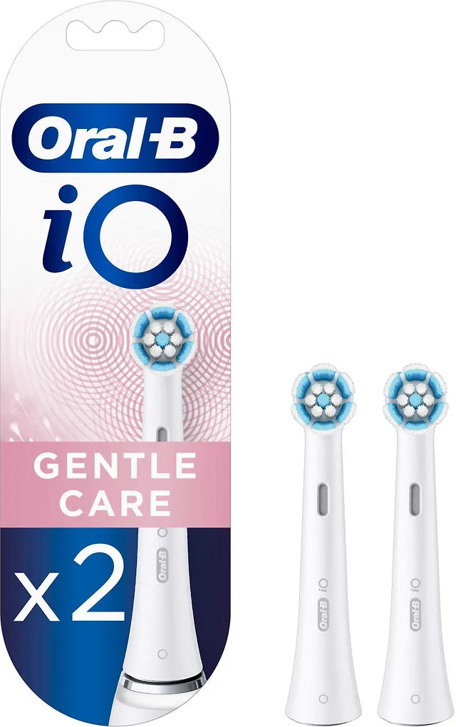 Oral-B iO Gentle Care reservborstar, 2 st.
