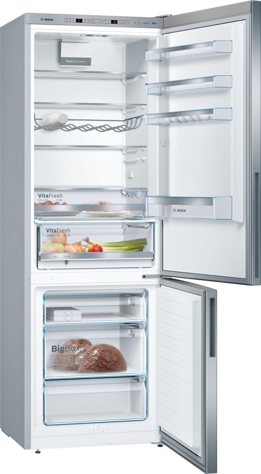 Bosch KGE49AICA Serie 6, Jääkaappipakastin, teräs