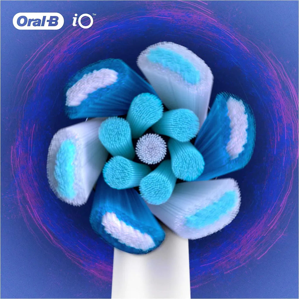 Oral-B iO Ultimate Clean ersättningsborstar, vit, 4 st