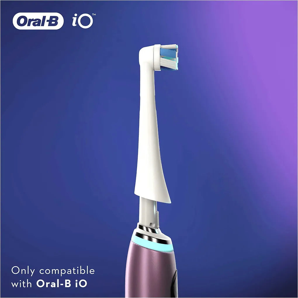 Oral-B iO Ultimate Clean ersättningsborstar, vit, 4 st