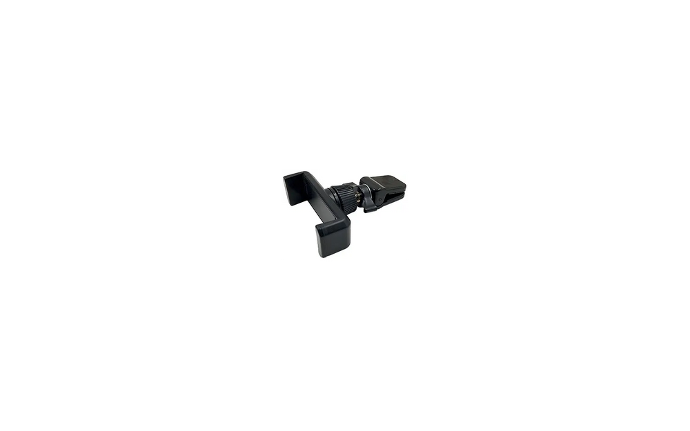 Wave Ventclip -autoteline, musta - E-store.fi