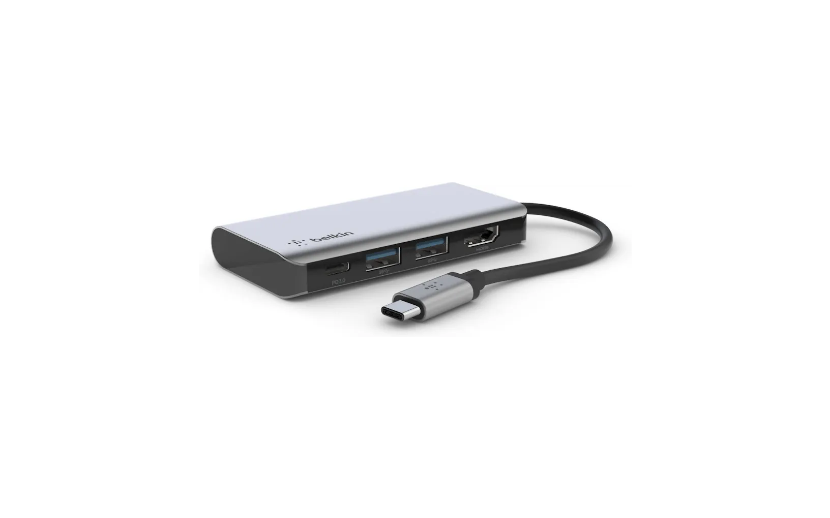 Belkin Connect USB-C-Hubi, 4 porttia