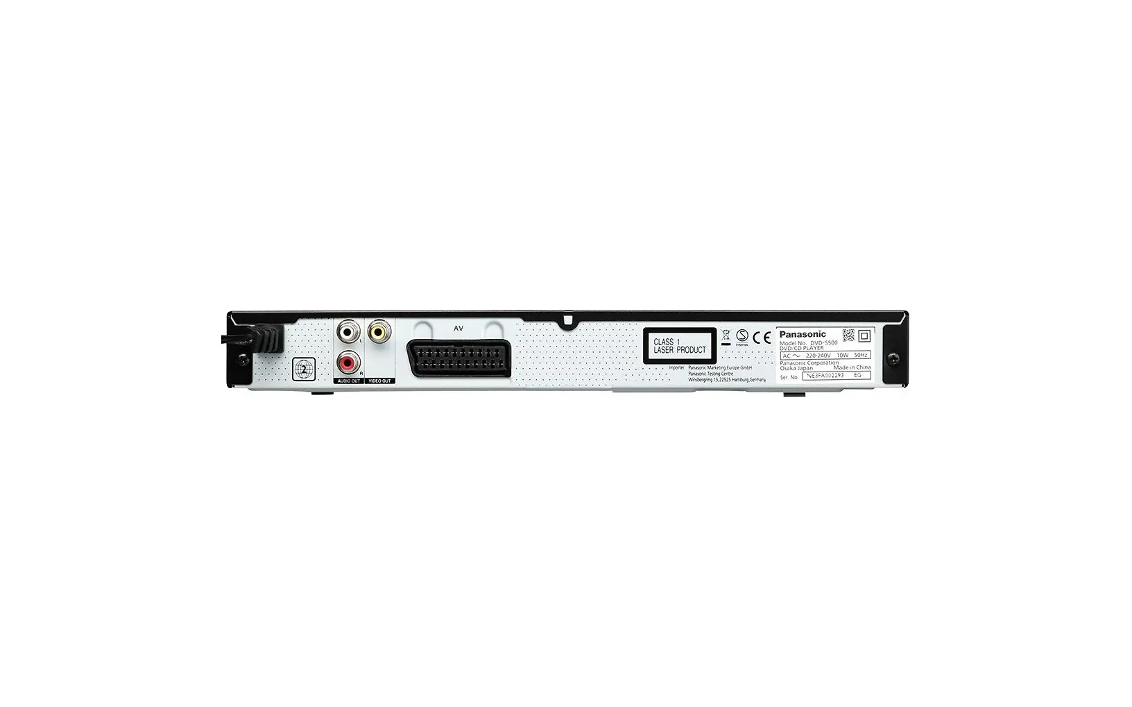 Panasonic DVD-S500EG-K -DVD-soitin