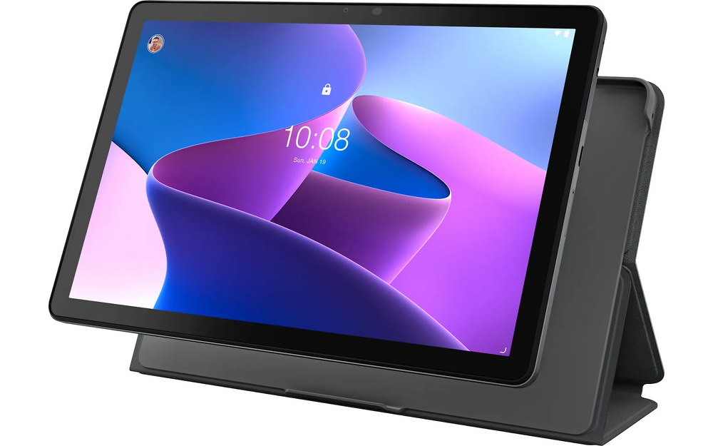 Lenovo Folio Case for Tab M10 3:e generationen, svart