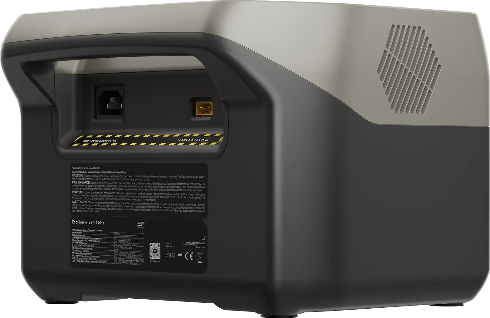 EcoFlow River 2 Max kannettava virta-asema, 512 Wh