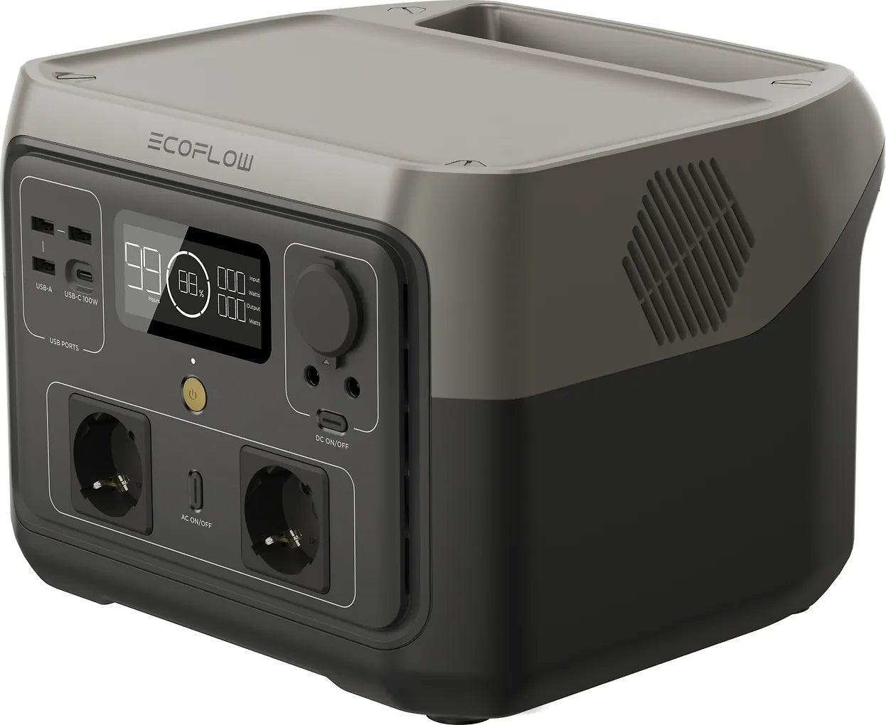 EcoFlow River 2 Max kannettava virta-asema, 512 Wh