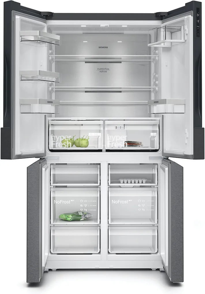 Siemens KF96NAXEA iQ500 French Door -Side By Side, musta teräs - E-store.fi