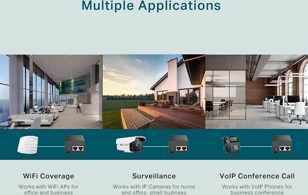 TP-LINK TL-POE160S -PoE-injektori