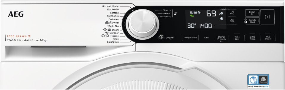 AEG LR732R94Q 7000-sarjan pyykinpesukone