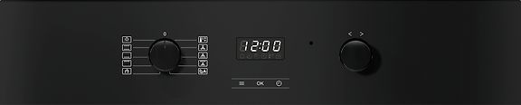 Miele H 2455 BP -kalusteuuni, musta – kuva 2
