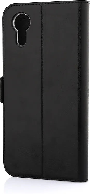 Wave BookCase -suojakuori, Samsung Galaxy XCover7, musta - E-store.fi