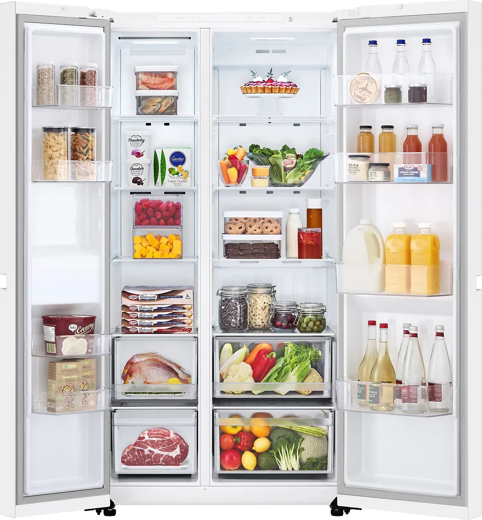 LG GSBC40SWPE Side By Side, valkoinen