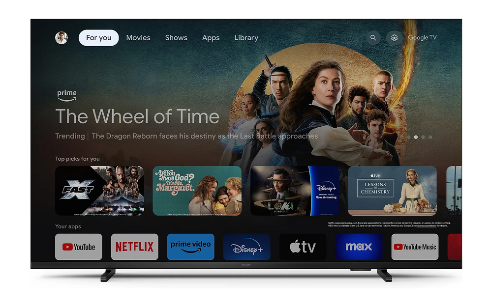 Philips 50" PUS7409 – 4K LED Google TV