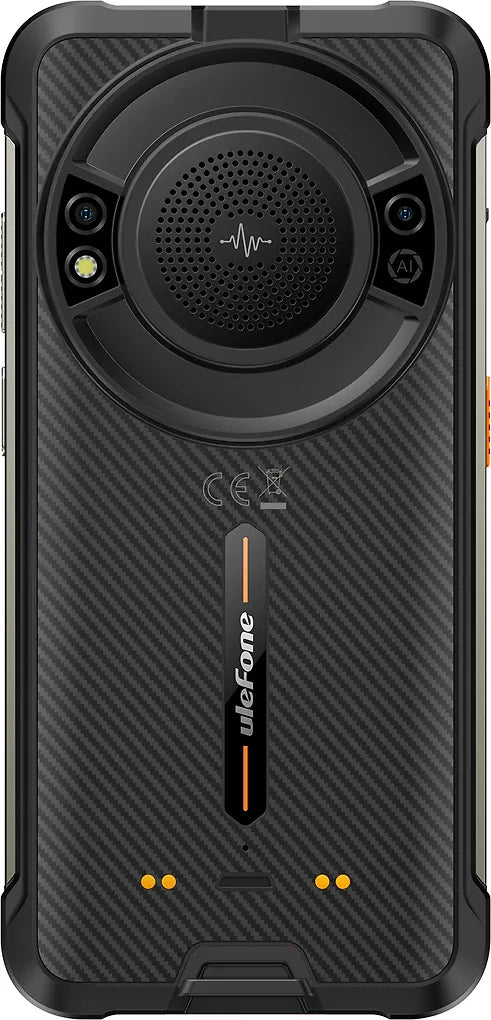 Ulefone Power Armor 16S -puhelin, 128/8 Gt, musta - E-store.fi