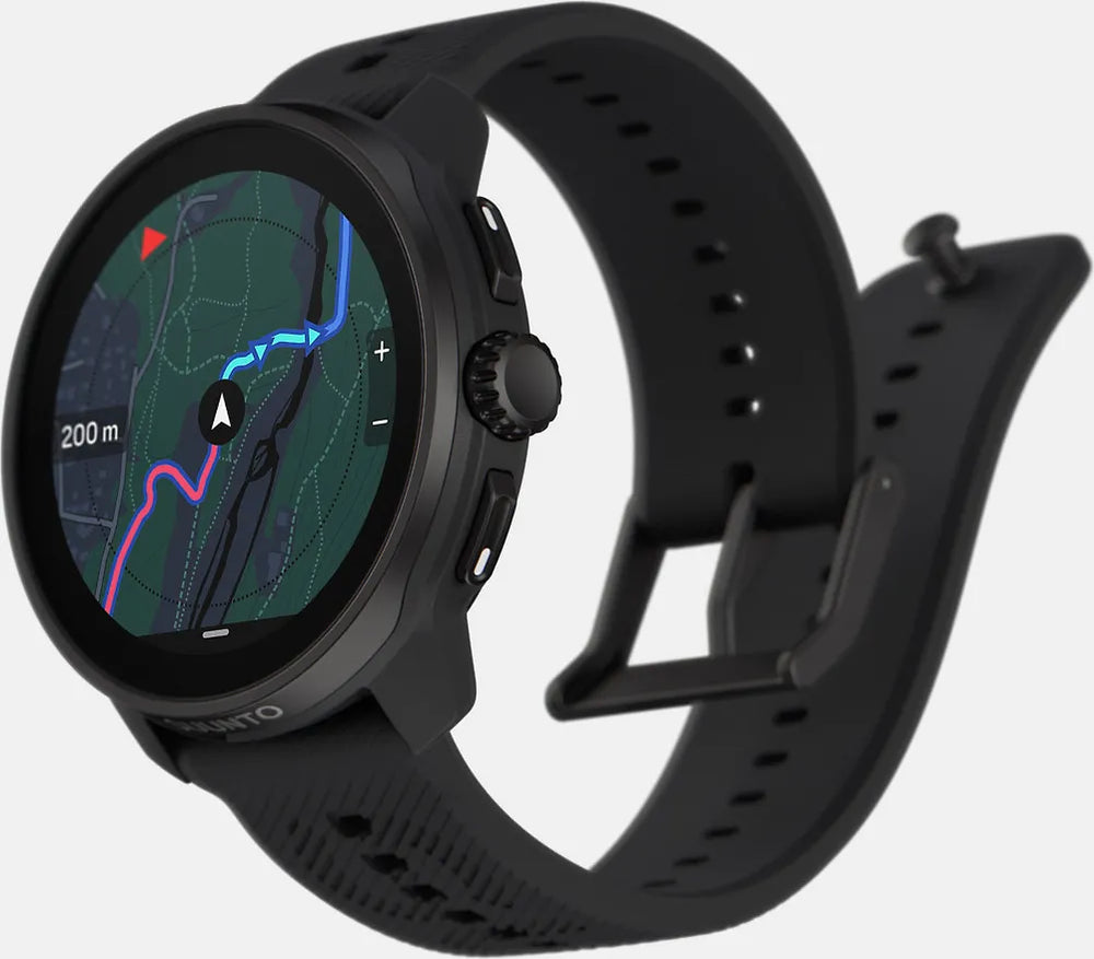 Suunto Race S -urheilukello, 45 mm, All Black