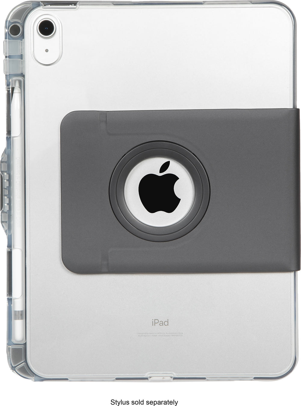 Targus VersaVu Clear -suojakotelo Apple iPad 10,9", läpinäkyvä/musta – kuva 2