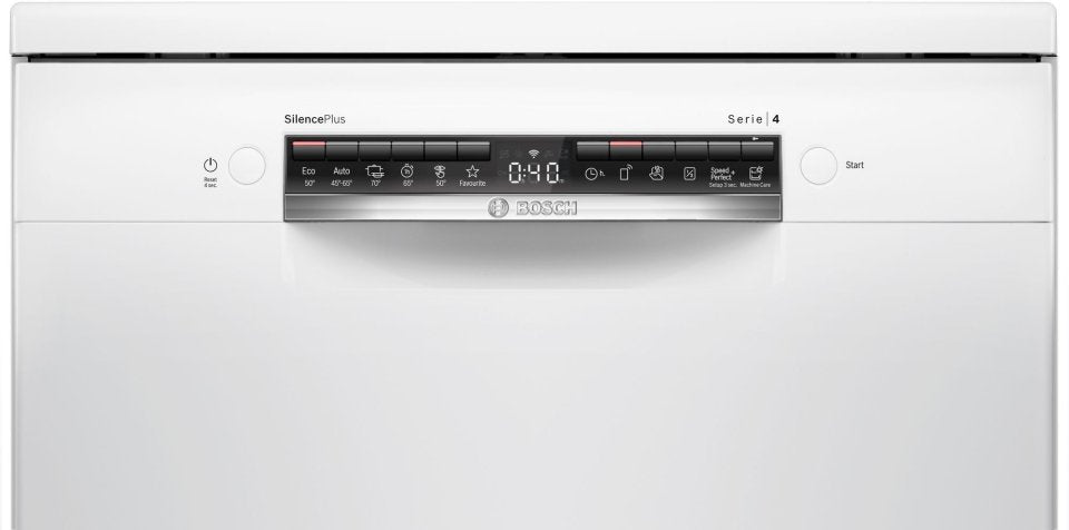 Bosch SMS4EMW06E Serie 4 astianpesukone, valkoinen