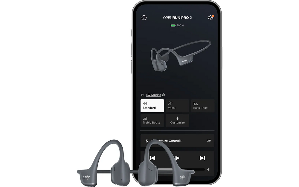 Shokz OpenRun Pro 2 luujohdekuulokkeet, musta