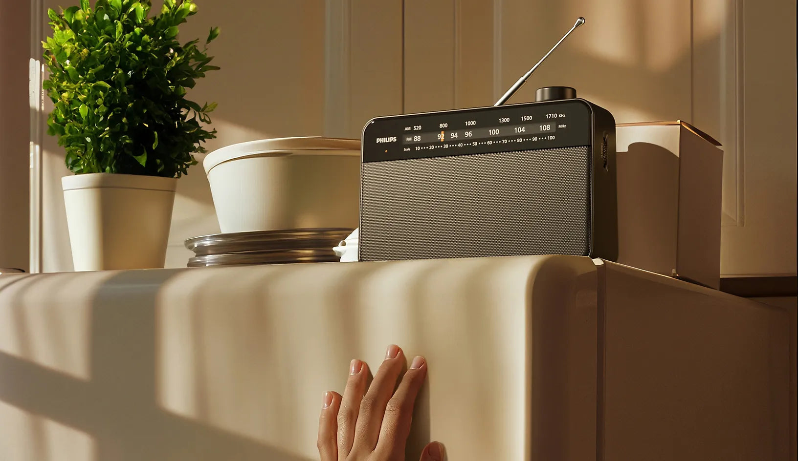 Philips TAR2509/10 kannettava FM/AM-radio