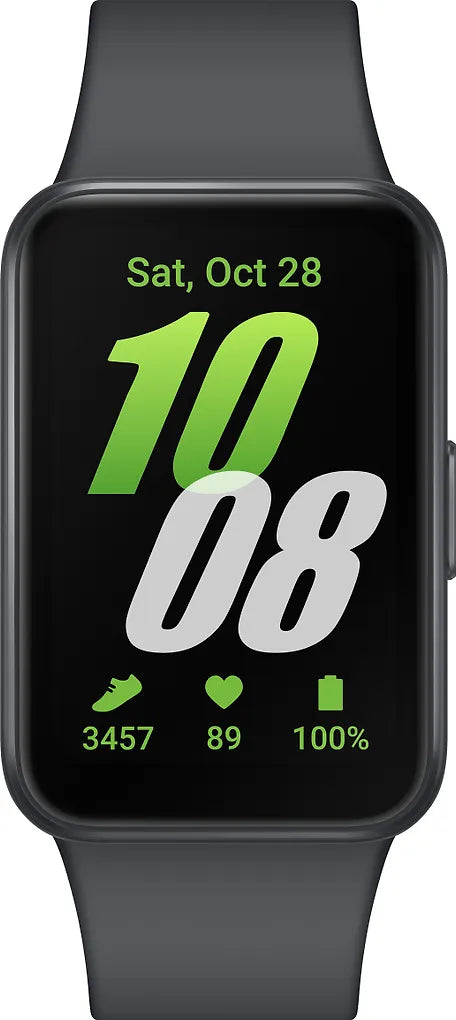 Samsung Galaxy Fit 3 -aktiivisuusranneke, tummanharmaa